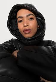 Guess long down jacket with faux fur store