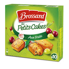 Gateaux Mini Cakes Aux Fruits Brossard Les 10 Cakes De 30 G A Prix Carrefour Cake Aux Fruits Mini Gateau Cake Aux Fruits Confits