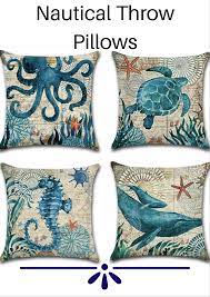 A fabulous range of exotic pillows and poufs to suit a variety of lifestyles. Ocean Theme Throw Pillows Beach Decor Cute Pillows Affiliate Program Linen Throw Pillow Nautical Pillows Nautical Throw Pillows