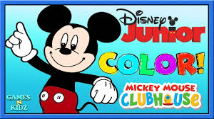 Coloring pages vampirina from disney junior coloring pages free. Disney Junior Color Mickey Mouse Clubhouse Christmas Coloring Disney Junior App For Kids Youtube