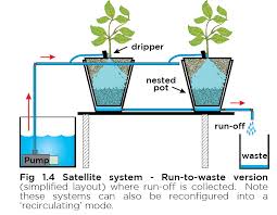 Guide To Hydroponic System Design Recirculating Or Run To Waste
