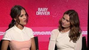Eiza gonzález reveals 1 thing she learned from starring in baby driver. Baby Driver Lily James Eiza Gonzalez Youtube