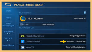 Silahkan ke pengaturan hp anda. Cara Membuat Akun Mobile Legends Moonton Terbaru