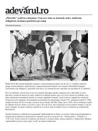 Maybe you would like to learn more about one of these? È™coala In Comunism
