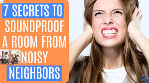For those with a bedroom that joined to a neighbour's property by a party wall, noise pollution control is potentially even more of a problem, ie. How To Soundproof A Room From Noisy Neighbors 7 Easy Diy Methods Youtube