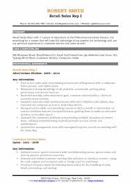 Sales representatives need to have a professionally written resume in order to get hired. Retail Sales Rep Resume Samples Qwikresume