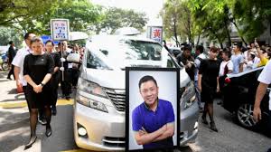 16 'tita' qiang dong yue. Late Eddie Ng Cremated