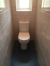 knocking through a toilet & bathroom