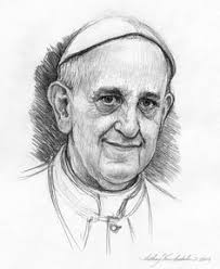 Risultato immagini per immagini papa francesco caricatura