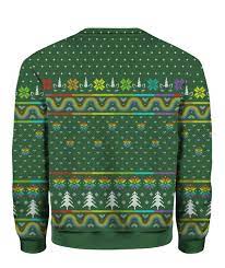 Lessbians Christmas Sweater Green - Funny Ugly Christmas Sweater
