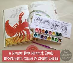 Drawing to fill the page b. A House For Hermit Crab Activities The Educators Spin On It
