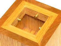 Addalock is a portable door lock that can be used on most doors that are hinged and swing inwards. Spinning Lock Puzzle Box Jay White Creations