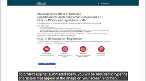 If you have had the coronavirus. Nebraska Covid 19 Vaccination Registration Portal Youtube