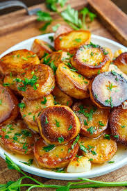 Melting Potatoes Recipe Melting Potatoes Recipe Potato Side Dishes Food Dishes