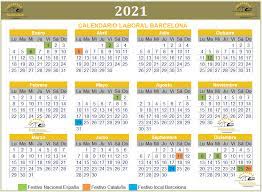 Check spelling or type a new query. El Calendario Laboral Barcelona 2021 En Imagen O Excel Descargable Gratis