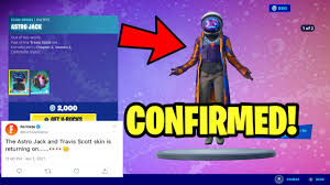 Fortnite icon series skins astro jack. Astro Jack Skin Return Release Date Astro Jack Skin Coming Back Youtube
