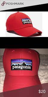 Red Patagonia Hat Baseball Cap Patagonia Hat Baseball Hats Hats