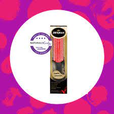 It's important to use a denman brush that has the rows and bristles spread out so your hair does not get caught or break off. Denman Brush For Natural Hair Is It Worth It Naturallycurly Com