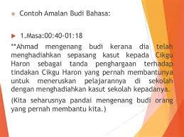Maybank, tabung haji, bank simpanan nasional (ac) skop soalan : Amalan Berbudi Bahasa Contoh Karangan Ia Anak Semata Wayang Dari Pasangan Yang Sangat Harmonis