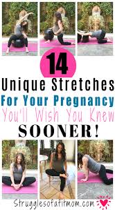 Pin On Safe Prenatal Exercises