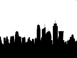 Black And White Skyline Drawing Http Www Rtkl Com You Are Here Wp Content Uploads Sites 7 2013 02 Skyline Silhouette 2 Png Siluet Seni Gambar