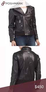 Vince Camuto Leather Moto Jacket Nwt Xl Leather Moto Jacket Clothes Design Fashion