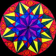Bentuk geometri mari melukis gambar. Lukisan Geometri Haiwan Cikimm Com