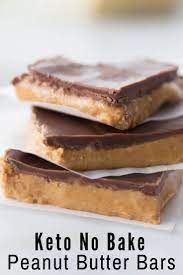 Best No Bake Keto Peanut Butter Chocolate Bars Recipe Peanut Butter Chocolate Bars Peanut Butter Dessert Recipes Peanut Butter Bars