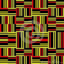 Black And Yellow Stripes Vertical Colorful Red Yellow And Black Geometric Repeating Pattern Of Horizontal And Vertical Stripes In Blocks For Tex Repeating Patterns Geometric Geometric Pattern