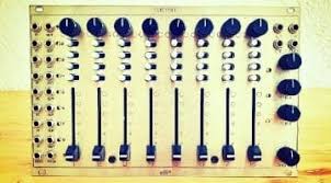 The performance mixer is an 8 channel audio mixer designed specifically for live performance and jam sessions within the modular ecosystem. Wmd Single Panel Performance Mixer Le For Eurorack Gearnews Com