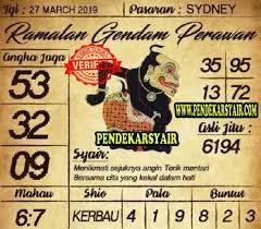 Syair Togel Sydney Hari Ini 27 Maret 2019 Mei 24 April 17 Mei