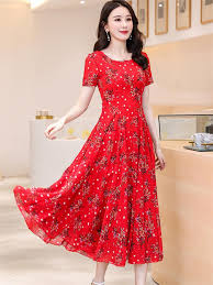 Red and black wallpaper black phone wallpaper cellphone wallpaper galaxy wallpaper flower wallpaper nature wallpaper mobile wallpaper red and black background textured wallpaper. Black Red Flower Summer Dress Women Short Sleeve Floral Print Long Chiffon Dresses Big Swing Office Lady Clothing S Xxxl E495 Dresses Aliexpress