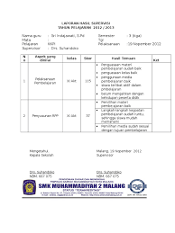 Maybe you would like to learn more about one of these? Unduh Contoh Tindak Lanjut Supervisi Kepala Sekolah Cara Golden
