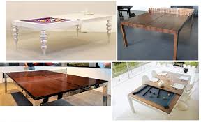 When autocomplete results are available use up and down arrows to review and enter to select. Transformer Tables Turn Dining Into Billiard And Ping Pong Fun Creative Decor For The Abode Weberlifedesignspeaks Com