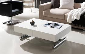 Mesita de salón edor convertible grande con centro elevable_mesa centro. Mesa De Centro Transformable Melisa