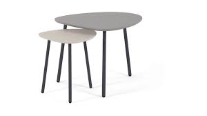 Finde die besten angebote für nesting tables und spare zeit & geld. Nyla Nesting Tables Tonal Grey Made Com