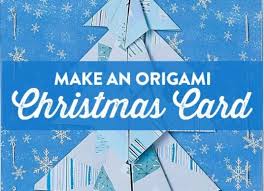 This one is a letter folding origami with a secret message card inside. Make An Origami Christmas Card Papercrafter Project