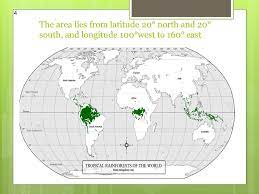 Latitude and longitude of kota tinggi rainforest malaysia. Tropical Rain Forest Biome Ppt Video Online Download