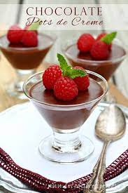 Chocolate Pots De Creme Recipe Dinner Party Desserts Decadent Chocolate Desserts Desserts