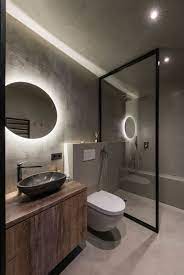 Modern Bathroom Bathroom Lighting Industrial Bathroom Decor Industrial Bathroom Design Industrial Style Bathroom