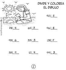 Resultado De Imagen Para Divisiones Matematicas Con 2 Cifras En El Dividendo Y 1 En El Divi Divisiones Matematicas Ejercicios De Divisiones Divisiones Primaria