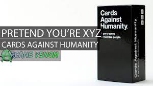 Available in 17 languages for windows, mac, ios and android. Cards Against Humanity Pretend You Re Xyz Gameplay Commentary Youtube