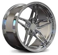 CUSTOM FORGED MONOBLOCK 5 SPOKE WHEELS: RV-MP03