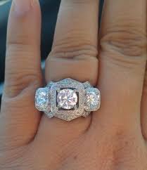 How big is a 1 carat diamond? A One Carat Diamond On A Size 2 Or A Size 10 Finger Mysparkly Com Review Calla Gold Jewelry