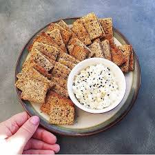 Claire Knife Kitchens Homemade Paleo Almond Crackers Recipe Below Ingredients 1 Cup Almond Pulp 2 Tablespoons Olive Oil 1 Tablespoon Ground Flax Seeds 2 Tab