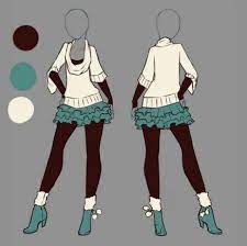 15 Super Ideas Clothes Reference Winter Manga Clothes Anime Outfits Drawing Clothes