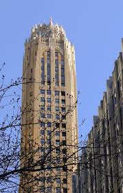 Designed by cross & cross for the rca victor company, it was intended to blend with the low. Le Sommet Du General Electric Building Mapio Net