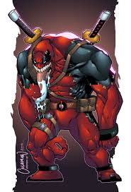 Venompool Marvel Comic Universe Spiderman Coloring Deadpool Art