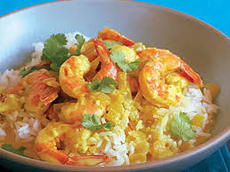 Crevettes Avec Lait De Coco Et Curry Au Thermomix Recette Thermomix Recette Thermomix Rapide Recette De Crevettes Idee Recette Thermomix