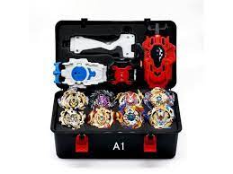 Original box beyblade burst for sale metal fusion 4d bb807d with launcher and. Beyblade Burst Set Metal Fusion 8pcs Gyroscope With Launcher Handle Bar With Black Storage Box As Children S Day Gifts Newegg Com